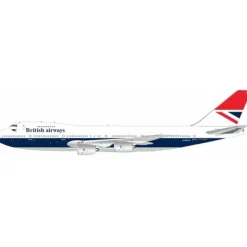 Airplane Model*B-Models B-742-BDXA 1:200 British Airways Boeing 747-236 G-BDXA - Miniature Marvels: Airplane Models & Painted Dice