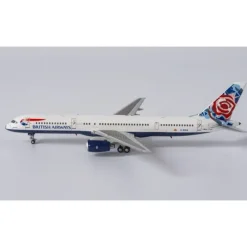 Airplane Model*B-Models B-757-BIKB British Airways Boeing 757-236 G-BIKB - Miniature Marvels: Airplane Models & Painted Dice