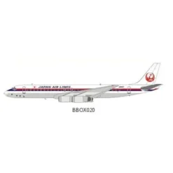 Airplane Model*B-Models BBOX020 1:200 Japan Airlines DC-8-62 JA8037 - Miniature Marvels: Airplane Models & Painted Dice