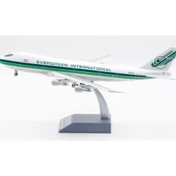Airplane Model*B-Models B-741-EZ-481 1:200 Evergreen International Airlines Boeing 747-132(SF) N481EV - Miniature Marvels: Airplane Models & Painted Dice