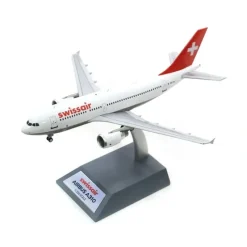 Airplane Model*B-Models B-310-HB-0320 1:200 SwissAir Airbus A310 HB-IPA - Miniature Marvels: Airplane Models & Painted Dice