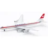 Airplane Model*B-Models B-862-IDG-P 1:200 SWISSAIR DC8-62 HB-IDG - Miniature Marvels: Airplane Models & Painted Dice