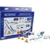 Airplane Model*Boeing Commercial Airport Playset - Miniature Marvels: Airplane Models & Painted Dice