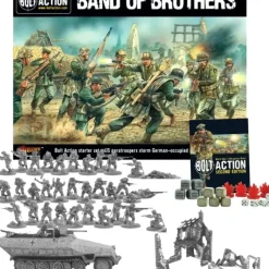 Shop All*Bolt Action - Band Of Brothers Starter Set - Miniature Marvels: Airplane Models & Painted Dice