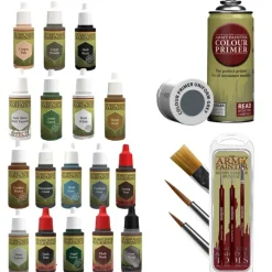 Shop All*Bolt Action - German Army Paint Set Bundle - Miniature Marvels: Airplane Models & Painted Dice