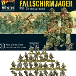 Shop All*Bolt Action - Germany: Fallschirmjger (German Paratroopers) Set + Digital Guide: Stalingrad - Miniature Marvels: Airplane Models & Painted Dice