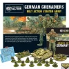 Shop All*Bolt Action - Germany: German Grenadiers Starter Army and German Army Paint Set - Miniature Marvels: Airplane Models & Painted Dice