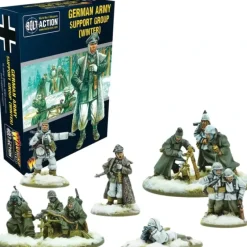 Shop All*Bolt Action - Germany: German Army Support Group (Winter) - Miniature Marvels: Airplane Models & Painted Dice