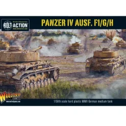 Shop All*Bolt Action - Germany: Panzer IV Ausf. F1/G/H Medium Tank (plastic) - Miniature Marvels: Airplane Models & Painted Dice