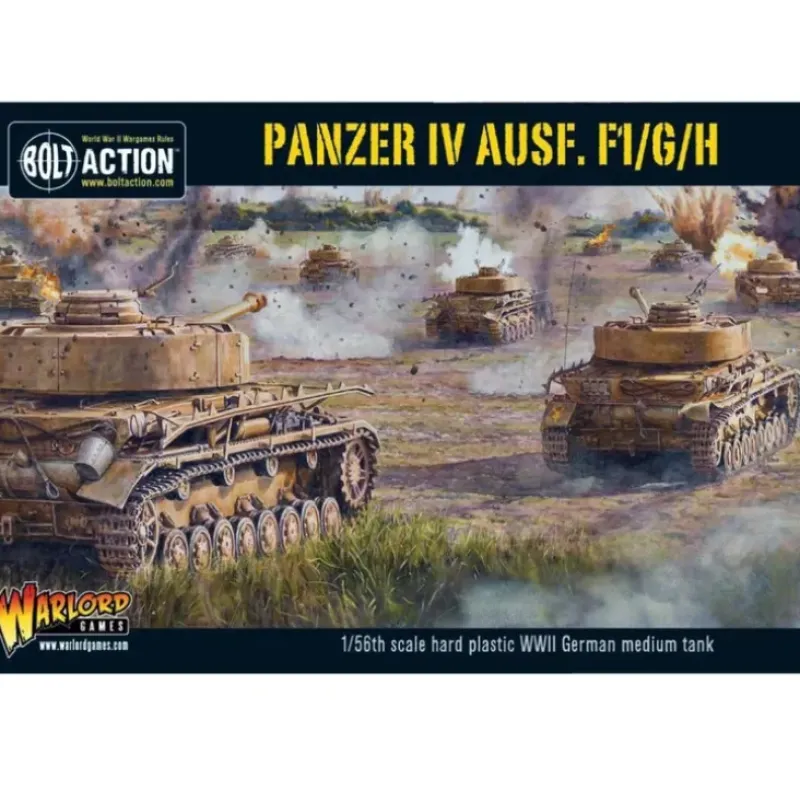 Shop All*Bolt Action - Germany: Panzer IV Ausf. F1/G/H Medium Tank (plastic) - Miniature Marvels: Airplane Models & Painted Dice