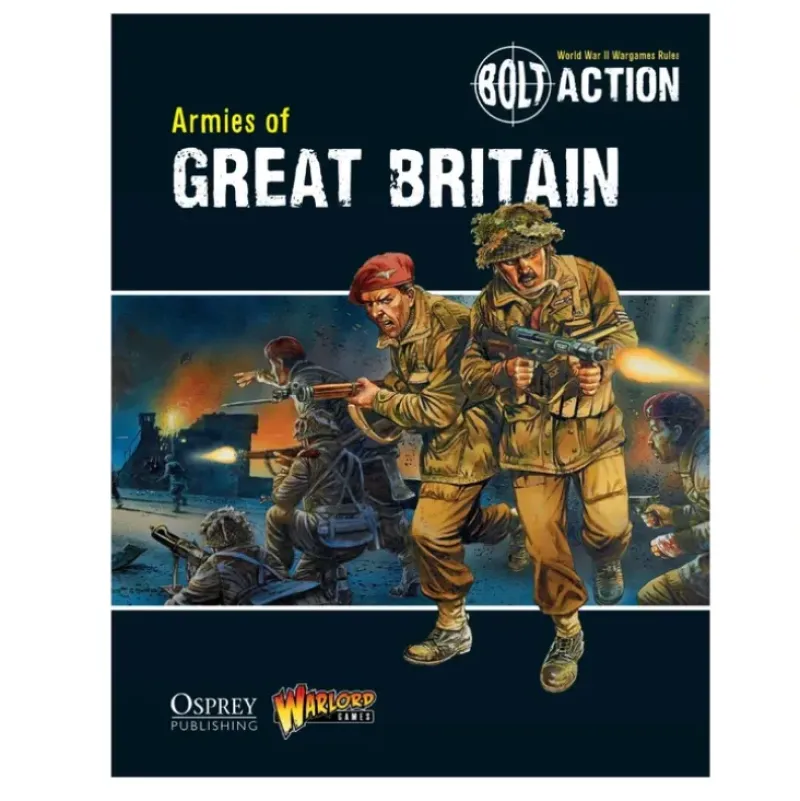 Shop All*Bolt Action - Great Britain: Armies of Great Britain - Miniature Marvels: Airplane Models & Painted Dice