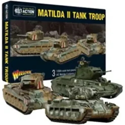 Shop All*Bolt Action - Great Britain: Matilda II Troop - Miniature Marvels: Airplane Models & Painted Dice