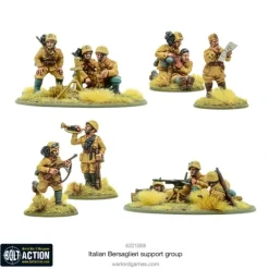 Shop All*Bolt Action - Italy: Italian Bersaglieri Support Group - Miniature Marvels: Airplane Models & Painted Dice