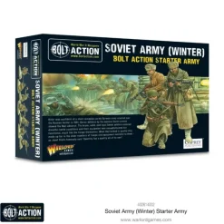 Shop All*Bolt Action - Soviet Union: Soviet Army (Winter) Starter Army - Miniature Marvels: Airplane Models & Painted Dice