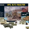 Shop All*Bolt Action - Tank War: Opel Blitz/Maultier German Tank + Digital Guide - Miniature Marvels: Airplane Models & Painted Dice
