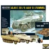 Shop All*Bolt Action - Tank War: Sd.Kfz 251/9 Ausf D Stummel + Digital Guide - Miniature Marvels: Airplane Models & Painted Dice