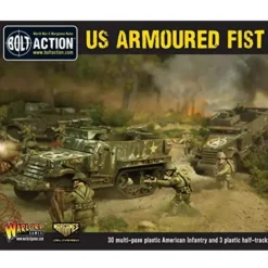 Shop All*Bolt Action - USA: US Armoured Fist - Miniature Marvels: Airplane Models & Painted Dice
