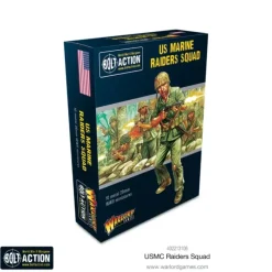 Shop All*Bolt Action - USA: USMC Raider Squad - Miniature Marvels: Airplane Models & Painted Dice