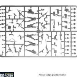 Shop All*Bolt Action: Afrika Korps Plastic Frame - Miniature Marvels: Airplane Models & Painted Dice