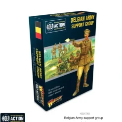 Shop All*Bolt Action: Belgian Army Support Group - Miniature Marvels: Airplane Models & Painted Dice