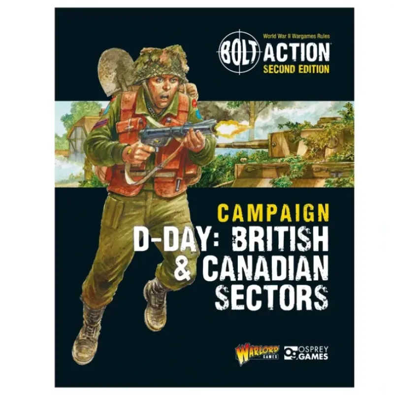 Shop All*Bolt Action: Campaign D-Day British & Canadian Sectors - Miniature Marvels: Airplane Models & Painted Dice