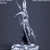 Miniature<Boneflesh Necropriestess, 32mm - Miniature Marvels: Airplane Models & Painted Dice