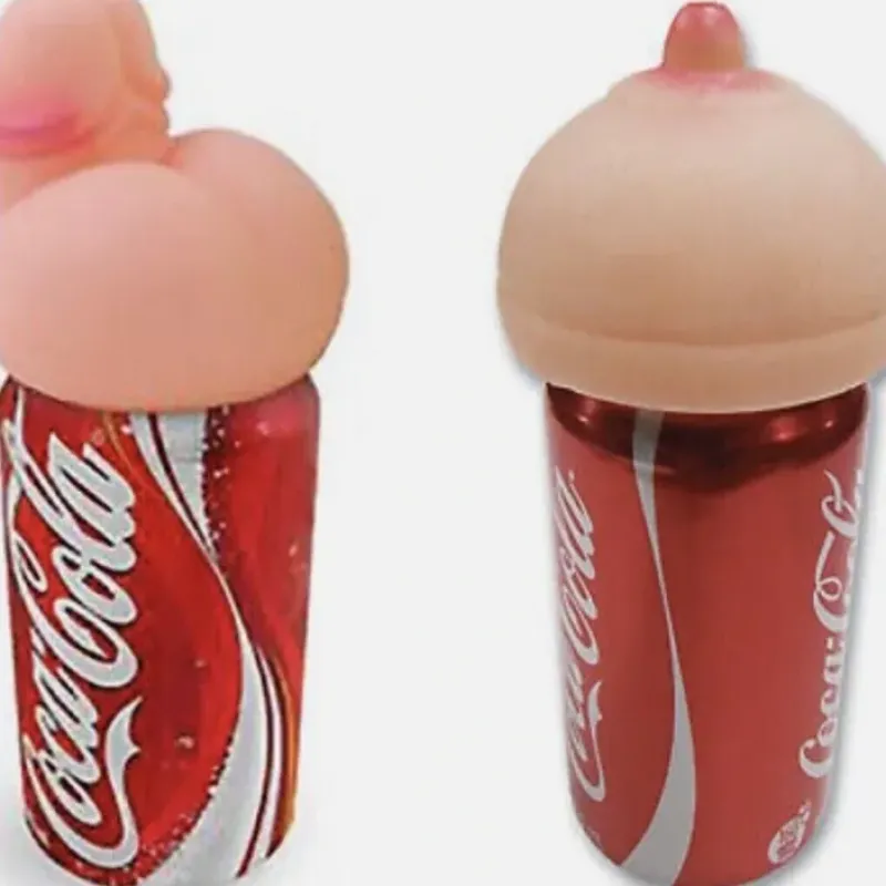 Egpull<BOOBIE + PECKER BEER CAN COVERS ~ Funny Drinking Party Adult Novelty Soda Caps - Miniature Marvels: Airplane Models & Painted Dice