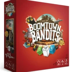 Board Game<Boomtown Bandits BRK 1220 - Miniature Marvels: Airplane Models & Painted Dice