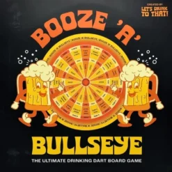 Egpull<Booze 'a' Bullseye - The Ultimate Beer Drinking Magnetic Dart Board Party Game - Miniature Marvels: Airplane Models & Painted Dice