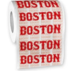 Egpull<Boston Sucks Toilet Paper Roll - Yankees Red Sox Fans - party gag gift joke - Miniature Marvels: Airplane Models & Painted Dice