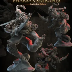 Miniature<Bound Djinn - Miniature Marvels: Airplane Models & Painted Dice