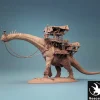 Miniature<Brachiosaurus Caravan - Miniature Marvels: Airplane Models & Painted Dice