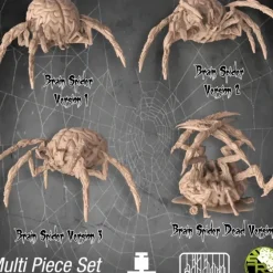 Shop All*Brain Spider - Miniature Marvels: Airplane Models & Painted Dice