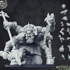 Miniature<Brakaos - Miniature Marvels: Airplane Models & Painted Dice