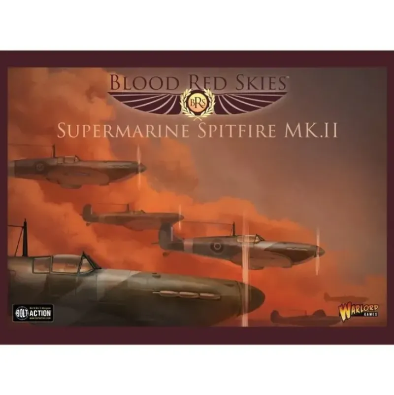 Shop All*BRS: Brit. Spitfire Squadron (6) - Miniature Marvels: Airplane Models & Painted Dice