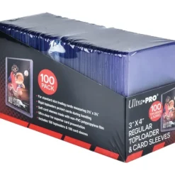 Accessories<Bundle: Toploader & Card Sleeves 3in x 4in (100) - Miniature Marvels: Airplane Models & Painted Dice