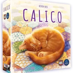 Board Game<Calico AEG 6210 - Miniature Marvels: Airplane Models & Painted Dice
