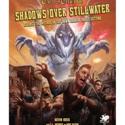 Role-playing Game<Call of Cthulhu RPG: Against the Mythos in the Down Darker Trails Setting - Shadows over Stillwater (Hardcover) CHA 23156-H - Miniature Marvels: Airplane Models & Painted Dice