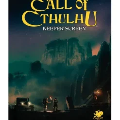 Role-playing Game<Call of Cthulhu RPG: Keeper Screen Pack CHA 23137 - Miniature Marvels: Airplane Models & Painted Dice
