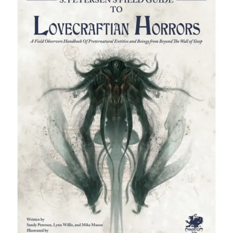Shop All*Call of Cthulhu RPG: Petersens Field Guide to Lovecraftian Horrors (Hardcover) CHA 23138-H - Miniature Marvels: Airplane Models & Painted Dice