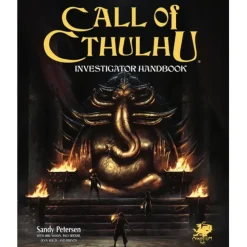 Role-playing Game<Call of Cthulhu RPG: 7th Edition Investigator Handbook (Hardcover) CHA 23136-H - Miniature Marvels: Airplane Models & Painted Dice