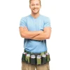 Egpull<CAMOUFLAGE 6-PK BEER CAN GAG BELT - white trash style! - Miniature Marvels: Airplane Models & Painted Dice