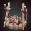Shop All*Campfire Set - Miniature Marvels: Airplane Models & Painted Dice