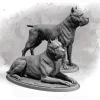Shop All*Cane Corso, 75mm - Miniature Marvels: Airplane Models & Painted Dice