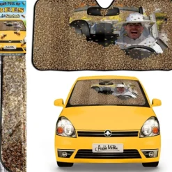 Egpull<Car Full of Bees Auto Sunshade - Funny Gag Joke - Archie McPhee - Miniature Marvels: Airplane Models & Painted Dice