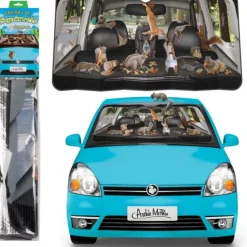 Egpull<Car Full Of Squirrels Auto Sunshade - Funny Gag Joke - Archie McPhee - Miniature Marvels: Airplane Models & Painted Dice