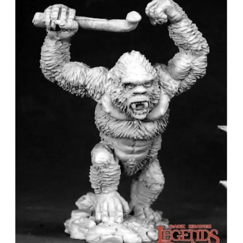 Miniature<Carnivorous Ape: Dark Heaven Legends RPR 02466 - Miniature Marvels: Airplane Models & Painted Dice