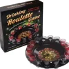 Egpull<Casino Drinking Roulette Game - 16 Shot Glasses - Place your bets spin to win! - Miniature Marvels: Airplane Models & Painted Dice