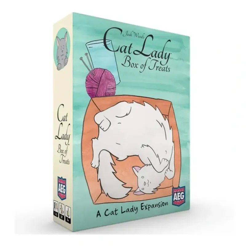 Shop All*Cat Lady: Box of Treats AEG 7078 - Miniature Marvels: Airplane Models & Painted Dice