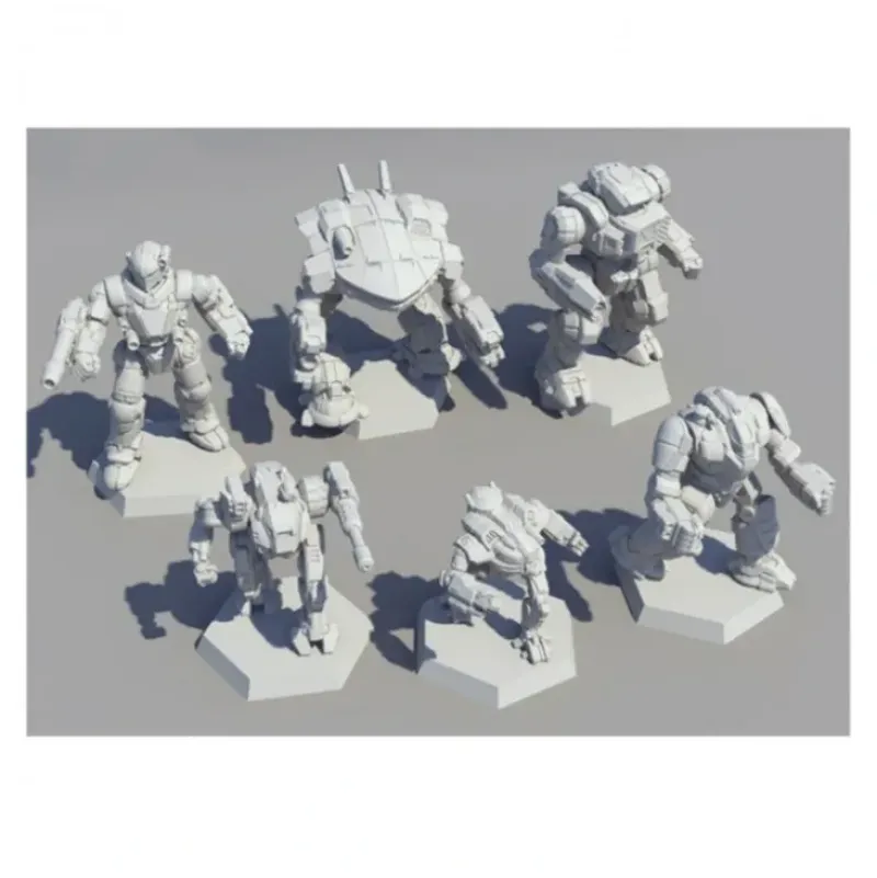 Shop All*Catalyst Game Labs BattleTech Mini Force Pack: ComStar Command Level II - Miniature Marvels: Airplane Models & Painted Dice